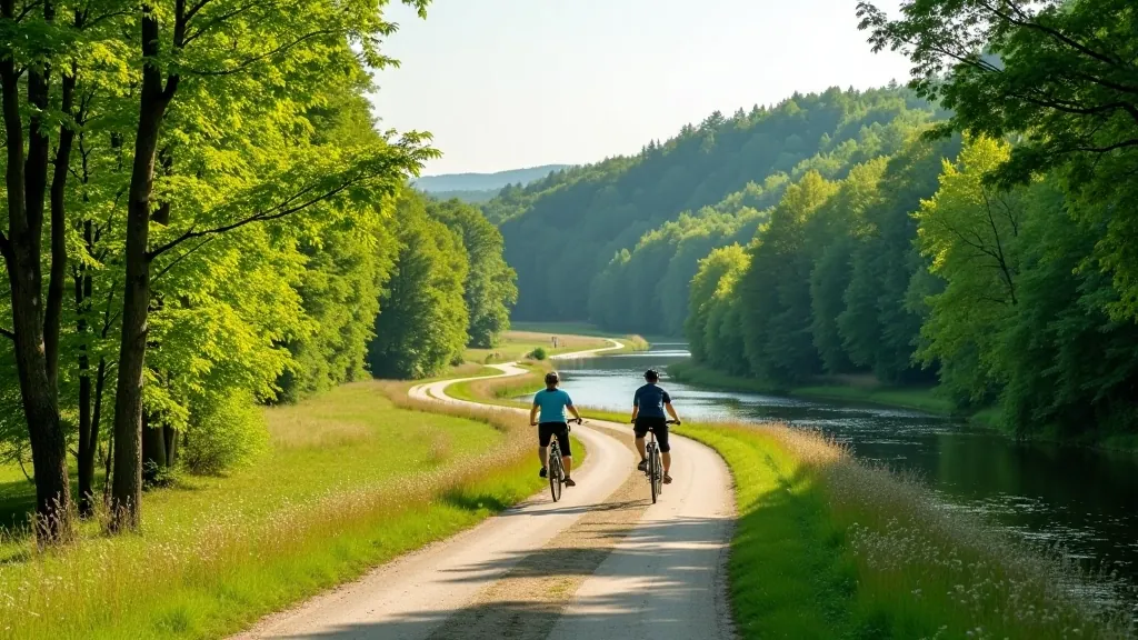 Gaujas ielejas dabas skaistums un velobrauciens